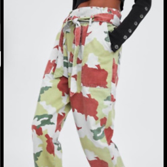 Army print pants - Picture 2 of 5